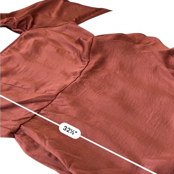 Sadie & Sage long sleeve Mini Dress with square neckline size medium - Picture 9 of 12